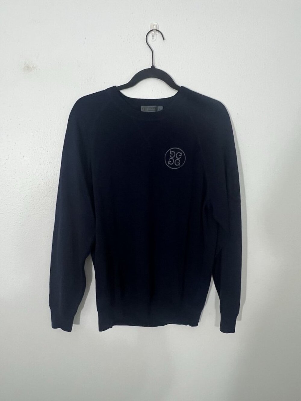 G/FORE Men’s Navy Blue Wool Sweater Size Large